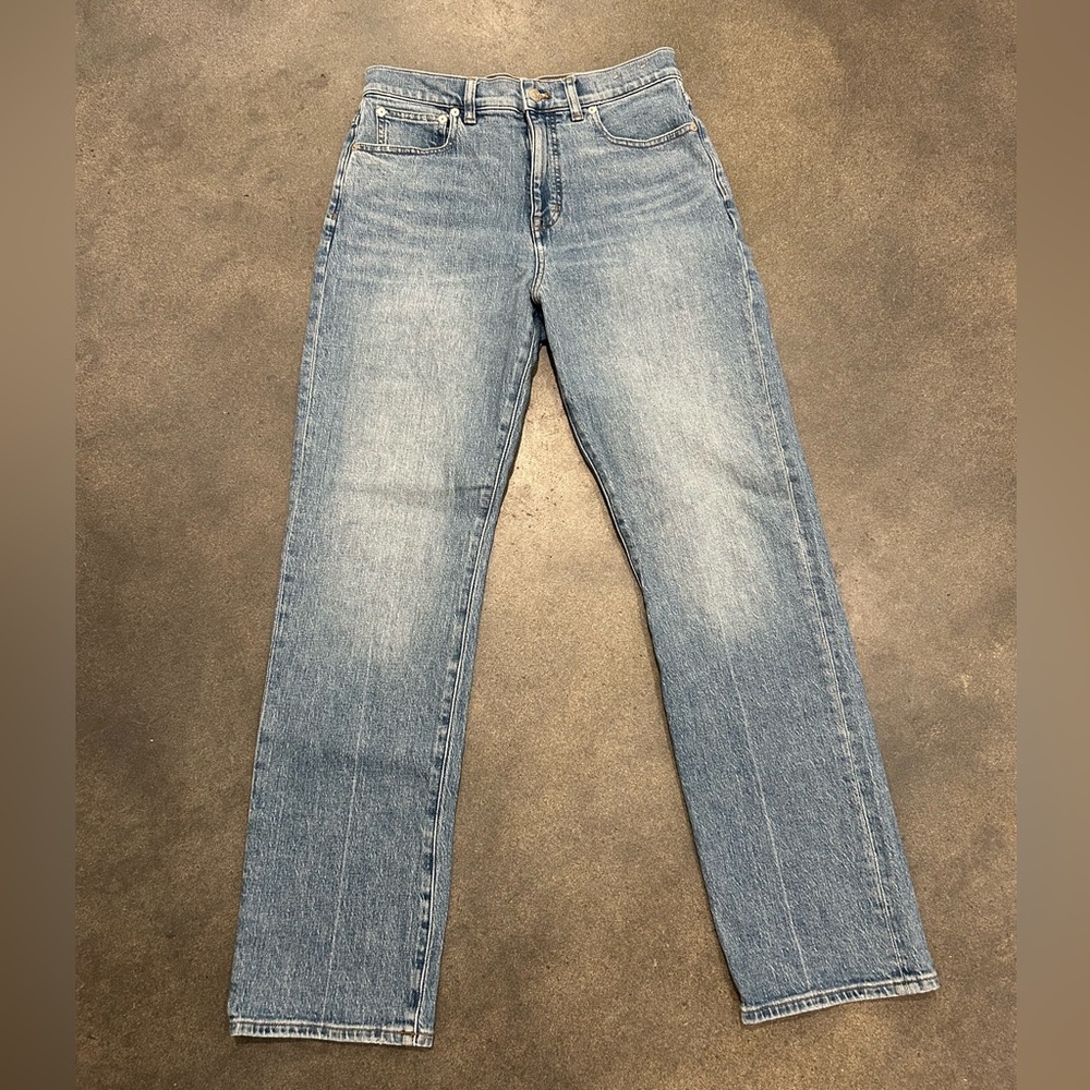 Madewell Jeans 90s Straight Denim Blue Women’s Size 28